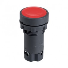 Μπουτόν Πόρτα Πίνακα Φ22 1NC Κόκκινο EL-EA42